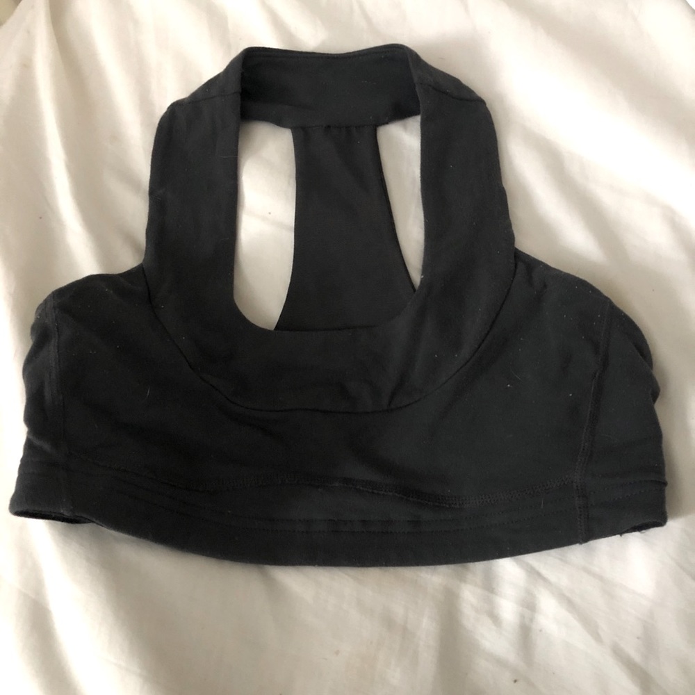 GUC Lululemon Scoop Neck T Strap Sports Bra Size 4